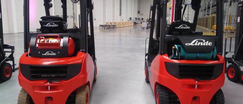 KION rozpoczął produkcję wózków widłowych