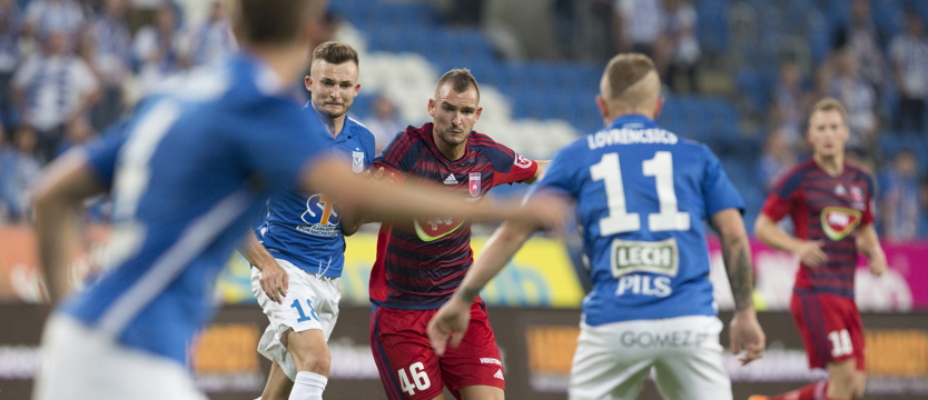 Piłka nożna. Świetna zaliczka Lecha (FILM)