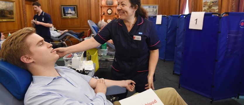 Krew w ramach protestu