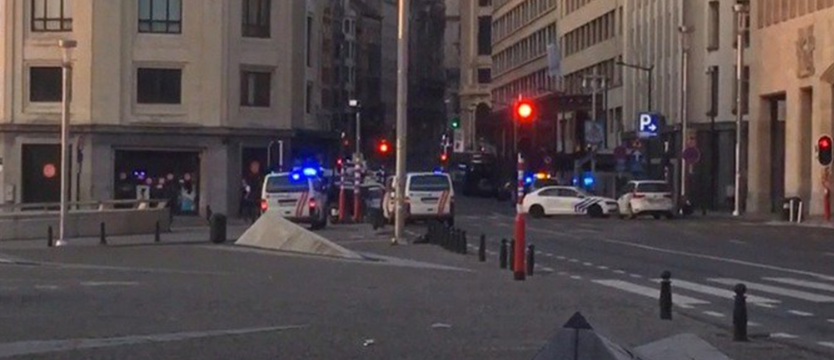 Wybuch na dworcu centralnym w Brukseli