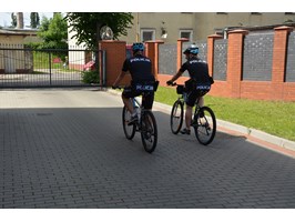 Patrole rowerowe wyjechały na drogi