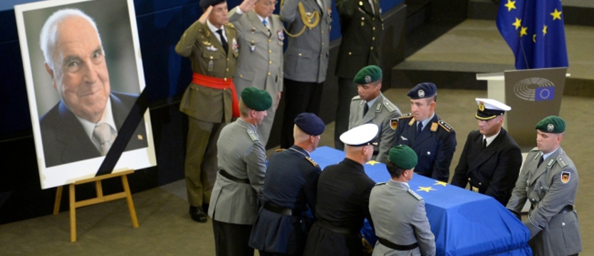 W Strasburgu pożegnano byłego kanclerza Niemiec Helmuta Kohla