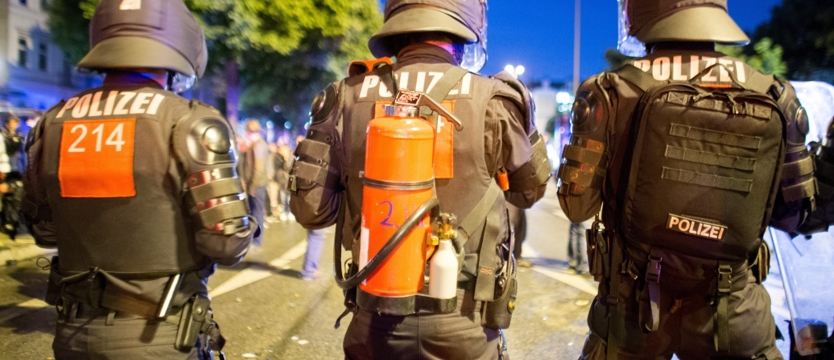 Czterech Polaków zatrzymanych po zamieszkach w Hamburgu