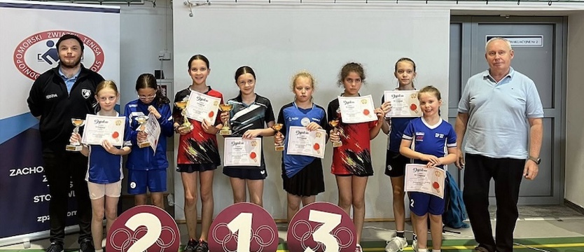 Tenis stołowy. Wojewódzkie Mistrzostwa Żaków w Policach