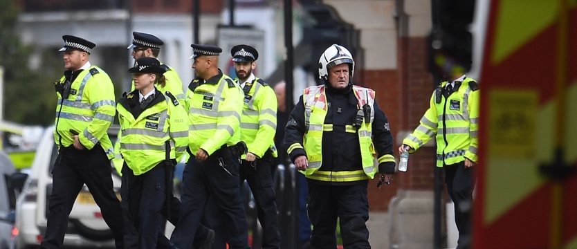 Wybuch w londyńskim metrze