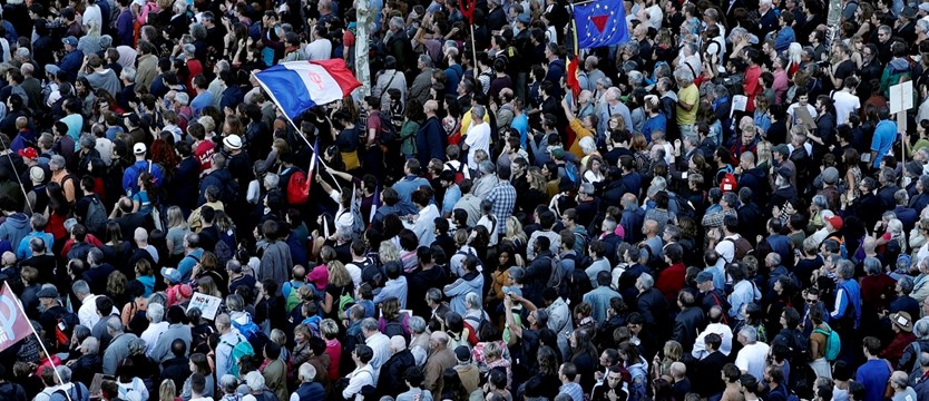 Francuzi protestowali przeciw reformie prawa pracy
