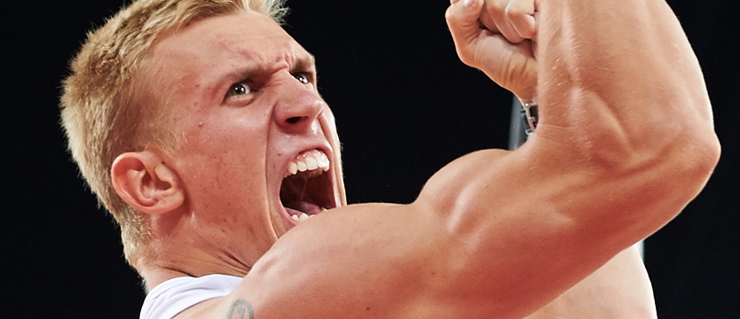 Lekkoatletyka. Lisek z brązowym medalem