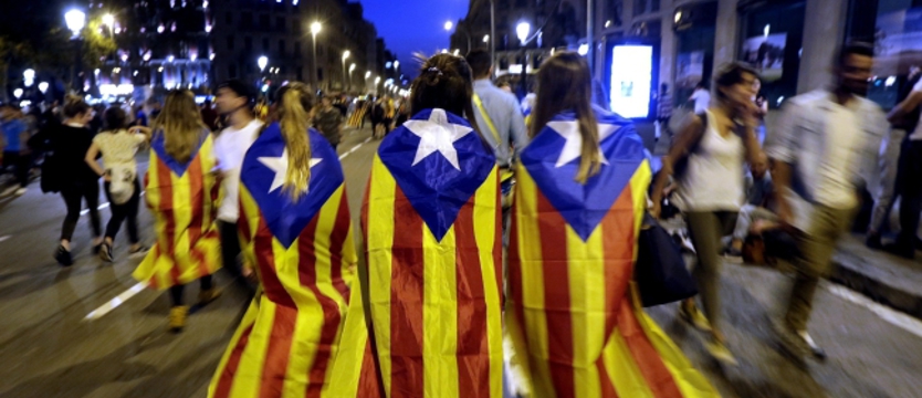 Prawie milion osób protestowało w Katalonii
