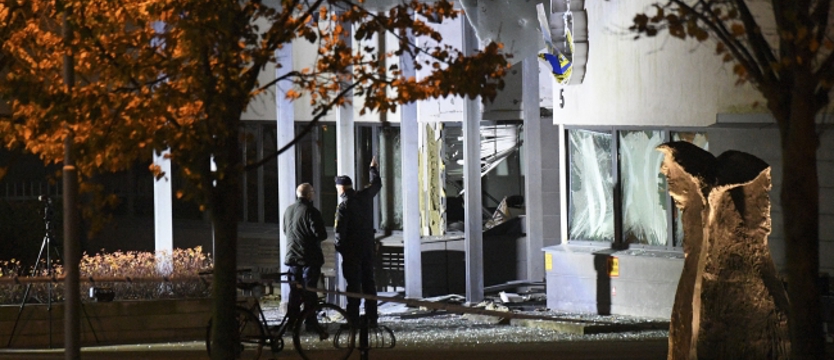 Wybuch przed komisariatem w południowej Szwecji