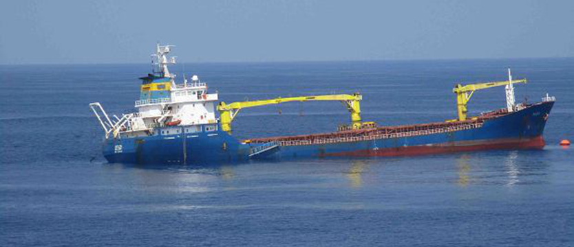 Statek Euroafryki uratował marynarzy z tonącego frachtowca