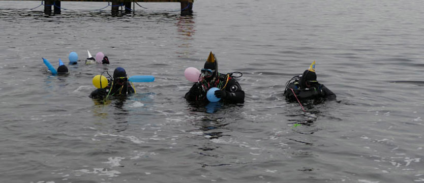 Pod wodą szukali szczęścia