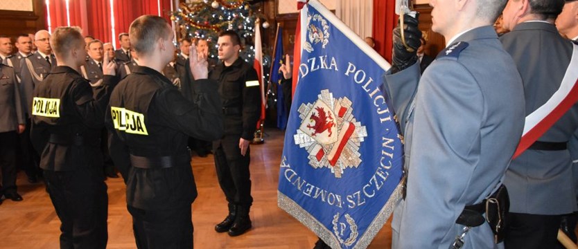 Nowi policjanci w województwie