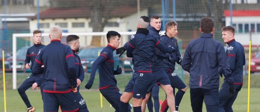 Piłka nożna. Pierwszy trening Pogoni