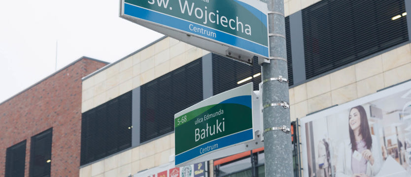 Oto ulica Edmunda Bałuki