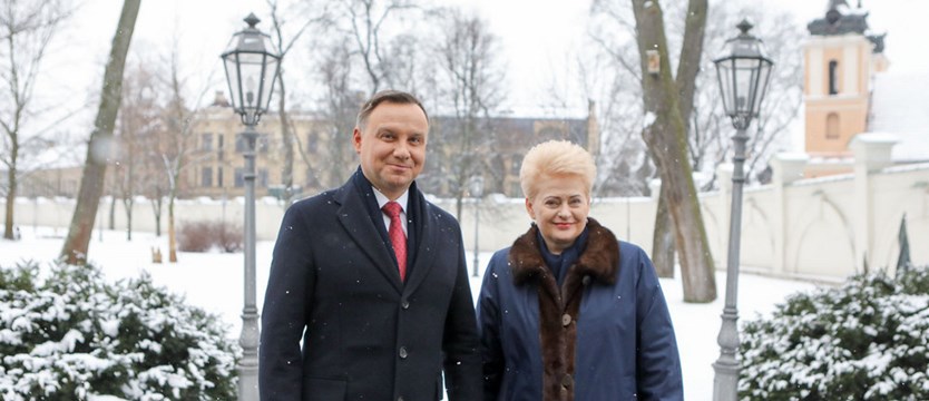 Prezydent z wizytą na Litwie
