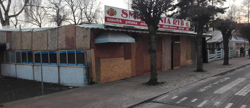 Pobierowo zabite dechami