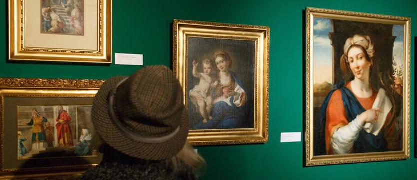 Święci, twarze i pejzaże na zamku