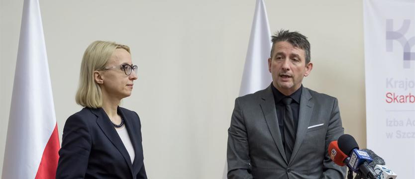 Minister finansów w szczecińskiej skarbówce