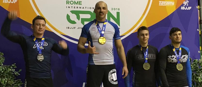 Jiu jitsu. Złoto szczecinianina