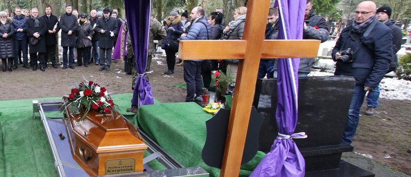 Ponowny pogrzeb Sebastiana Karpiniuka