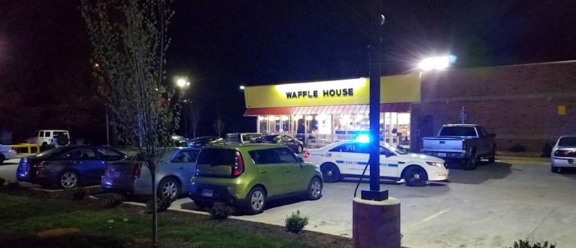 Trzech zabitych w strzelaninie w restauracji pod Nashville