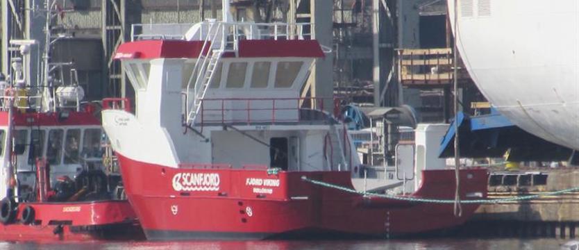 „Fjord Viking” już na wodzie