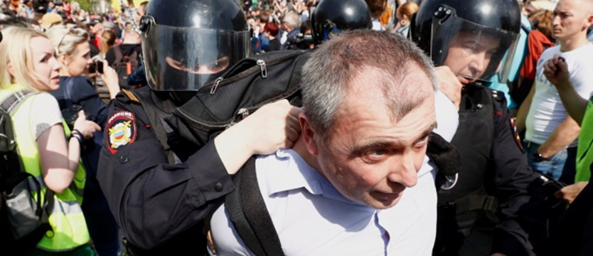 Ponad 1000 osób zatrzymano na demonstracjach przeciwko Putinowi