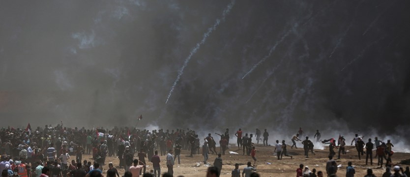 Ponad 50 Palestyńczyków zginęło w starciach z siłami Izraela w Strefie Gazy