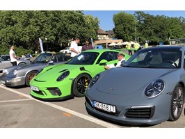Porsche na Jasnych Błoniach