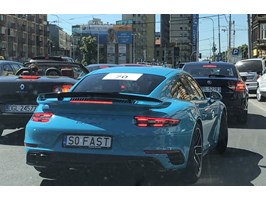 Porsche na Jasnych Błoniach