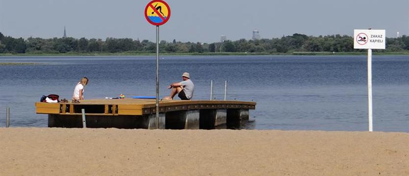 Sezon z zakazem kąpieli w Dąbiu