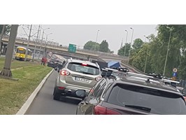 Wypadek na Gdańskiej. Ulica zablokowana