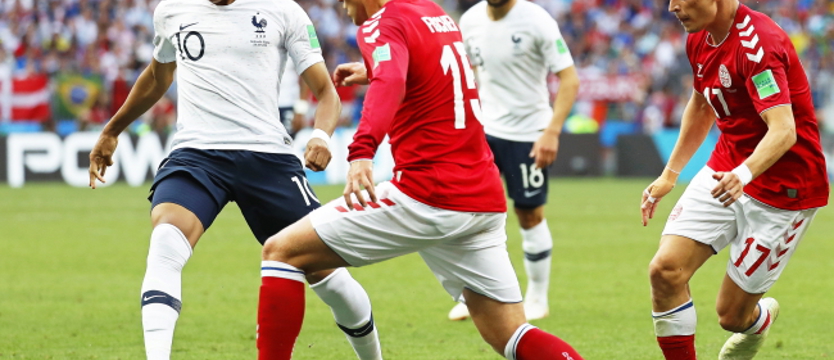 MŚ 2018. Dania - Francja 0:0