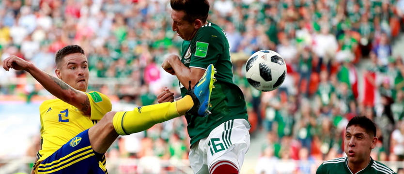 MŚ 2018. Meksyk - Szwecja 0:3