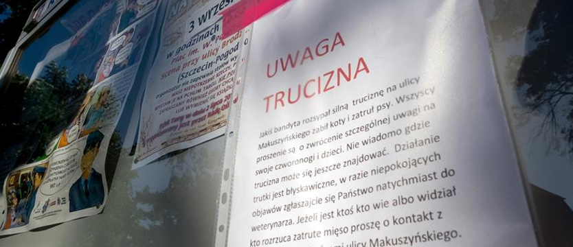 Truciciel grasuje w parku