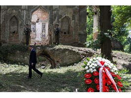 Prezydent Duda oddał hołd ofiarom rzezi wołyńskiej
