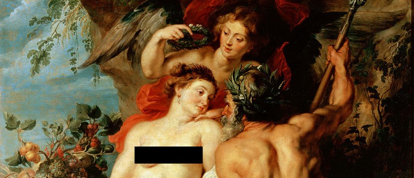 Belgia. Protest przeciw cenzurze Rubensa