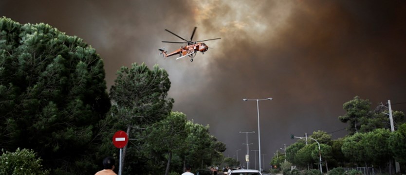 Grecja. Rośnie liczba ofiar w pożarach lasów