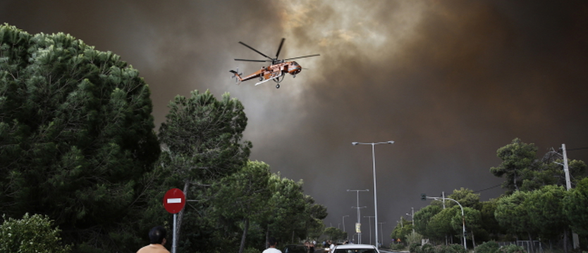 Grecja. Rośnie liczba ofiar w pożarach lasów