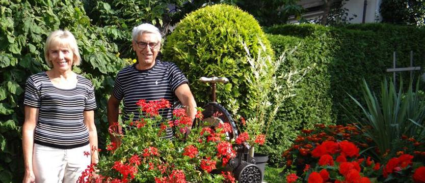 Cały Szczecin w kwiatach. Skarpa, paw i bonsai