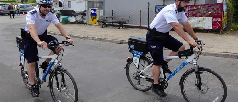 Stróże prawa na rowerach