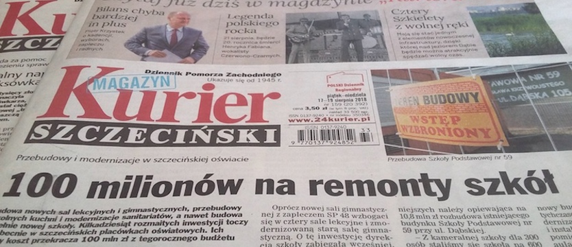 „Kurier” z opóźnieniem, bo listonosz się zmienił