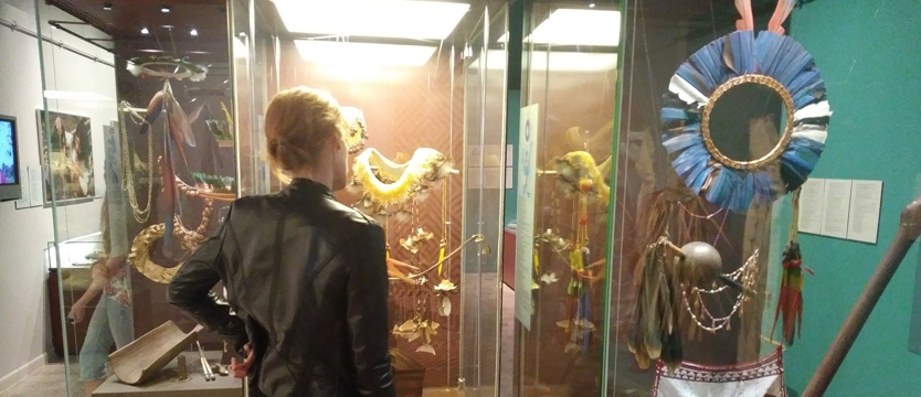 W hołdzie Borysowi Malkinowi.  Indianie w muzeum