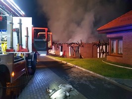 Płonął Dom Seniora w Malechowie