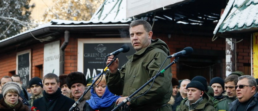 Przywódca separatystów w Doniecku zginął w zamachu