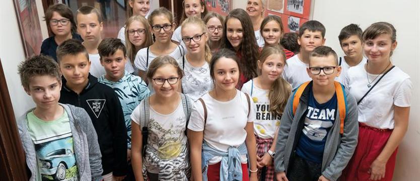 Dziennikarze z Błękitnej w Kurierze