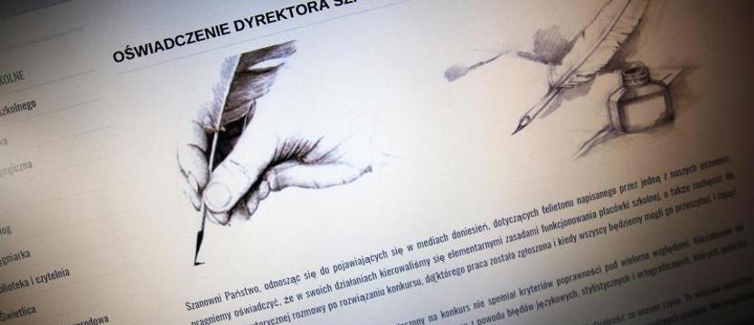 Dyrektorka szkoły ukarana
