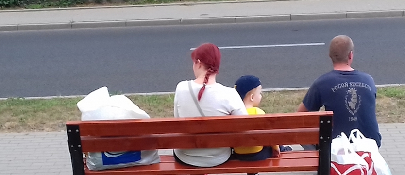 Ławeczka była potrzebna