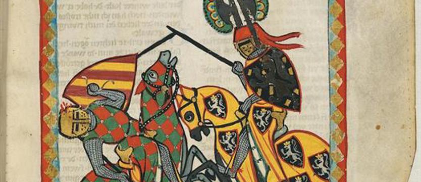 Turniej rycerski na zamku