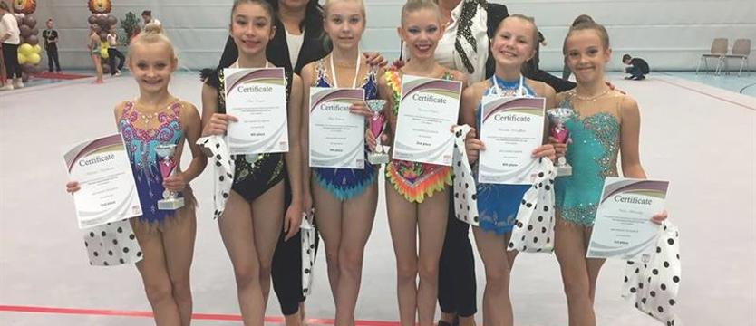 Gimnastyka artystyczna. Błękitne medale